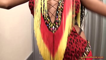 Preview 1 of Hd Complication - Ladyboy Sunny Gives Guy Frottage Pleasure And Fucks Him