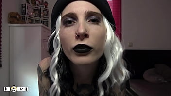 Preview 3 of Semme De Sour - Used as a male slut in a gay parking spot (German) Lou Nesbit,  Lia Louise