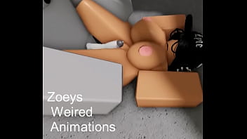 Preview 1 of Gey Xx Video - ROBLOX girl gets ass fucked! (rr34)
