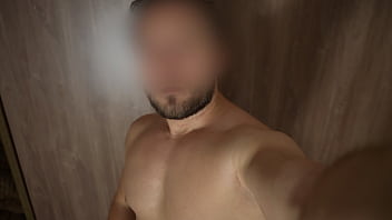Preview 3 of Mulla Nude - Sporty guy having fun at night