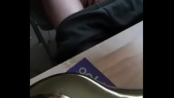 Preview 1 of Voyeur Table - Cum shot in dixie cup