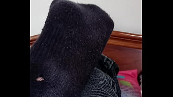 Preview 3 of Chyina Xxxvideos - Teasing in black socks