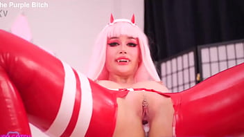 Preview 3 of Young Mom Daughter Fucking - Zero Two has a tight pussy for fucking TEASER