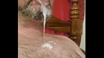 Preview 1 of Asian Ass Massag - Gargling 2 Loads on New Year&#039_s Eve