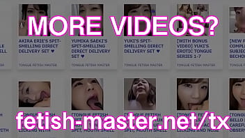 Preview 3 of Tato Sex Public - Japanese Asian Tongue Spit Face Nose Licking Sucking Kissing Handjob Fetish - More at fetish-master.net