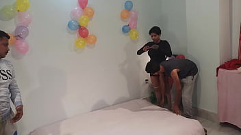 Preview 1 of Milf Neigbours Wife - Osam girl fucked bye two boys best indian sex deshi boys and hot sexy yaung girl . Shathi khatun and hanif and Shapan pramanik
