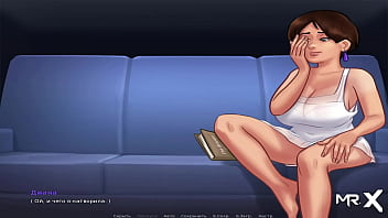 Preview 4 of Arab Beauty Queen Get Fucked - SummertimeSaga - Masturbates Reading E2 Book # 78
