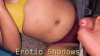 Preview 4 of Bbc Latina Cum - I cum on her belly button,  it&#039_s so hot