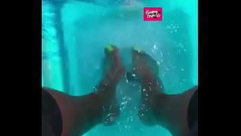 Preview 1 of Sauna Bruxelles Fist - Lemon juice toes