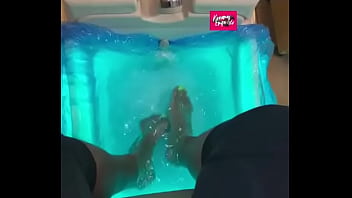 Preview 4 of Sauna Bruxelles Fist - Lemon juice toes