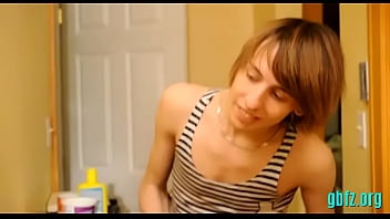 Preview 1 of Bokep Cina Tanpa Sensor - Twink moans whilst taking a cock