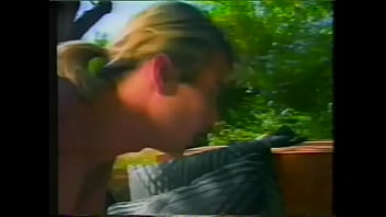 Preview 4 of Fatfrench War - Sexy long-haired nymph with a big beautiful ass loves to fuck in all positions with her fucker outdoors