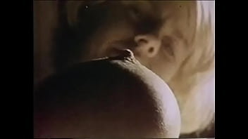 Preview 4 of Father Fac Do - Horny babe with short white hair caresses her tight boobs in retro 60s movie