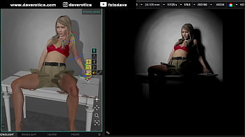 Preview 2 of Sunny Leone Xxx Poran Balek Cocl - Fotografiando y Posando a la Modelo Virtual