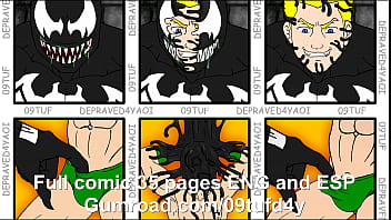 Preview 2 of Sexbul Tiger - Venom vs Robin Full Comic