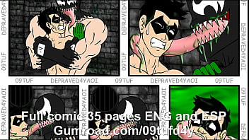 Preview 3 of Sexbul Tiger - Venom vs Robin Full Comic
