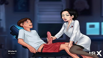 Preview 4 of You Jizz Japanis - SummertimeSaga - Teacher Jerks Off And Wants My Cum E2 # 41