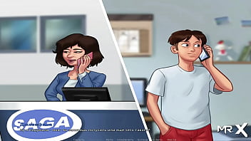 Preview 1 of Chicas Pilladas Con Perros - SummertimeSaga - Sex in the workplace in office E2 # 24