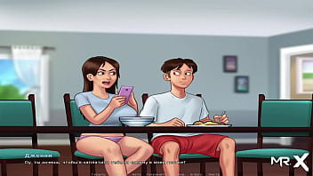 Preview 1 of Dexter And Father - SummertimeSaga - Fucked French Teacher E2 # 31