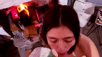 Preview 2 of Paid To Cuckold - Nice and warm night by the stove ...