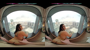 Preview 4 of Xxxii Cam - VRHUSH Fucking Serena Santos in front of the window