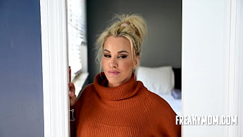 Preview 1 of Jenny Rubs Clit - Step Mom Takes Advantage Of Cougar Aficionado Son
