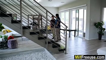 Preview 1 of Tsuno Miho - Hot step aunt takes care of her stepnephew in front of stepuncle