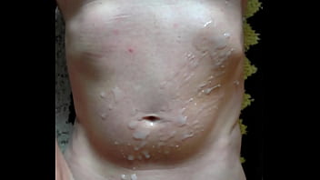 Preview 4 of Hit Jean - Twink wanking and jerking off a huge cumload slow motion