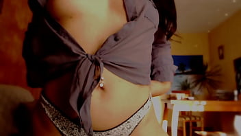 Preview 2 of Dad Came In Daughter - MAMADA SALIVADA LUZYANN (SHOW EN VIVO AMATEUR.TV)