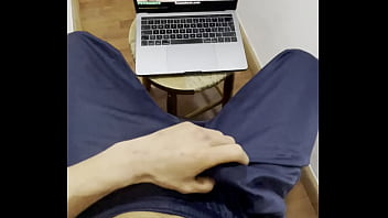 Preview 3 of Mandingo 45 - Roommate are open the door while i masturbate