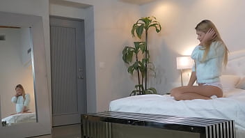 Preview 3 of Susi Gala Faking Video - Trina Michaels Rubs Her Clit As A Black Cock Takes Her Asshole