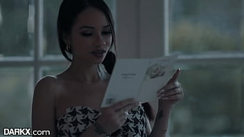 Preview 1 of Tailor Raped Stories In Hindi - DarkX - Sultry Brunette Raven Bay Takes Two BBC
