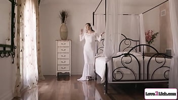 Preview 1 of Reiko Japanase - Bride in 3some with gf and maid of honor