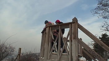 Preview 3 of Raging Bohsia - Blonde Bitch get fucked Outdoor