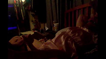 Preview 4 of Bf Sex Vidos - feeding my cuckhold cum in ring gage that I have save up with some help if he wants to come he will play along.