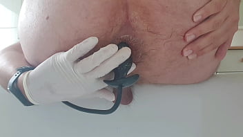 Preview 3 of Kajil Xnxx Com - Trying out my New Inflatable Plug
