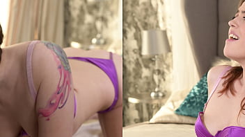 Preview 3 of Nefertiti Black Ts - Naughty Teenage Slut Felicia Vina Fucks Father&rsquo_s Friend GP2182