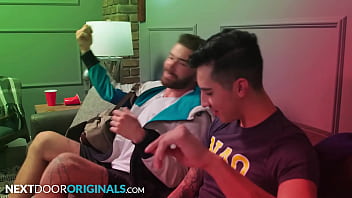 Preview 1 of Cindy Disco - NextDoorStudios - Sexy Frat Boy Kian Kane Allows Study Buddy To Use His Holes
