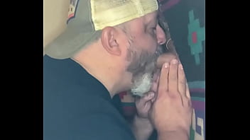 Preview 1 of Daddy Partiy - Hung married dick shows up at traveling Gloryhole