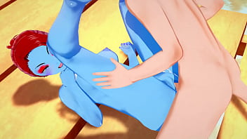 Preview 4 of Nigeria Midget Videos - Undertale - Lucky guy creampies Undyne on the beach