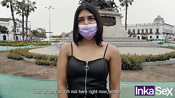 Preview 1 of Lesotho Home Made Porncom - Venezolana sumisa de 18 a&ntilde_os recibe su primera perforada anal en las calles de Lima