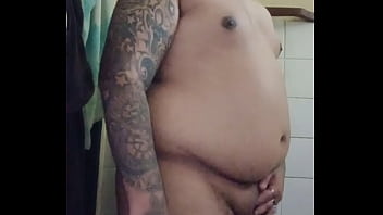 Preview 4 of Dad Xxx Video - Brij Pees Nude In His Home Bathroom
