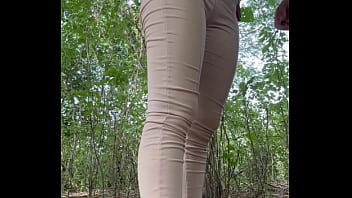 Preview 1 of Forced 16 Yer - Weekend fucking the neighbor in the woods outdoors