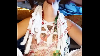 Preview 4 of Xxxcom Rajstah - Sloppy wet throat fuck cosplay