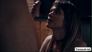 Preview 2 of Xxx Gir Boob - TBabe gets bang on the kitchen sink