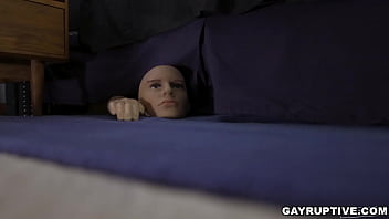 Preview 3 of Losi Lopezs - Michael found a mannequin as his own personal fuck.Michael Del Ray a handsome but unfashionable accountant,  has a stale marriage and has end job. One day at work,  Howard spots a male mannequin.