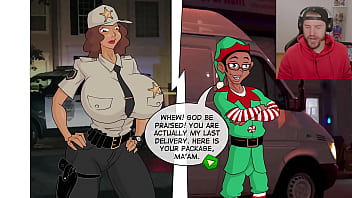 Preview 3 of Poka Pat - I Worked As A Delivery Boy This Christmas (Meet &#039_N&#039_ Fuck - XMas In Bimbo Valley)