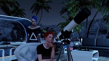 Preview 1 of Big Round Butt Pakistani Aunty - WBP317 - Stargazing