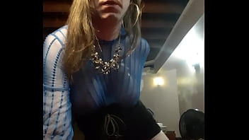 Preview 1 of 18 Sahl School Gals Sex Gang Rap - Sissy Jade Cumming In A Corset Dress
