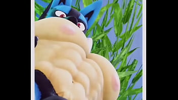 Preview 3 of Sex Amber Lvy - lucario Grows stronger
